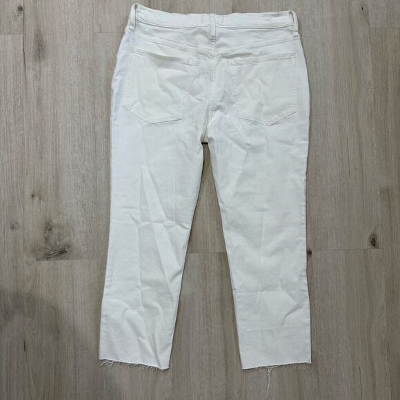 NWT Madewell The Petite Perfect Vintage Jean in Tile White NP557 Size 32P Petite - Picture 4 of 8